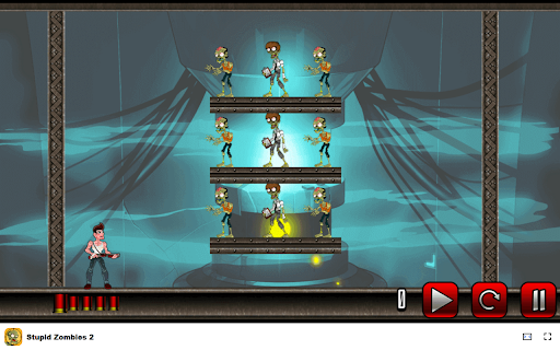 Stupid Zombies 2 Game Conquer Zombies with Strategic Shooting!  from Chrome web store to be run with OffiDocs Chromium online