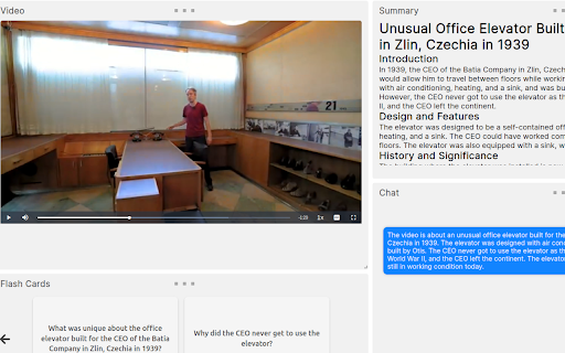 StutterBuddy extension  from Chrome web store to be run with OffiDocs Chromium online