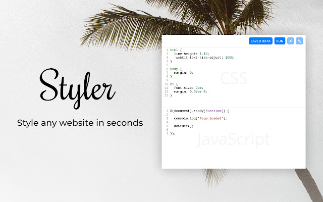 Chrome 网上商店的 Styler Beta 将与 OffiDocs Chromium 在线运行