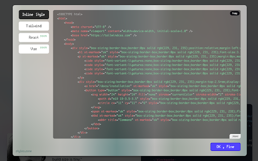 Styles.Zone  from Chrome web store to be run with OffiDocs Chromium online