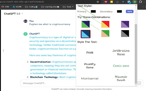 Stylo: Custom Color  Font for Google and GPT  from Chrome web store to be run with OffiDocs Chromium online
