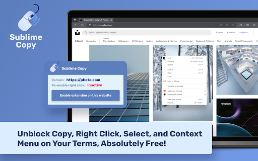 Sublime Copy  from Chrome web store to be run with OffiDocs Chromium online