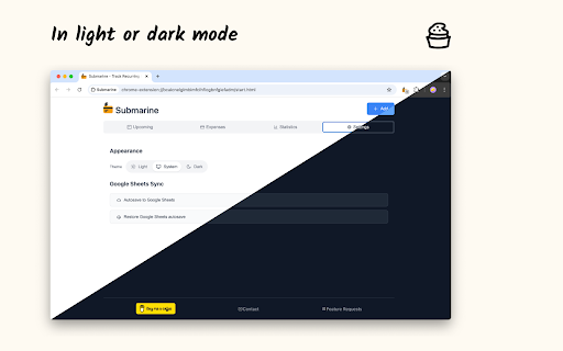 Submarine  from Chrome web store to be run with OffiDocs Chromium online