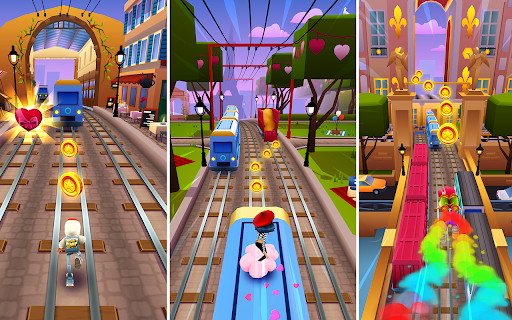 Subway Surfers Game  from Chrome web store to be run with OffiDocs Chromium online
