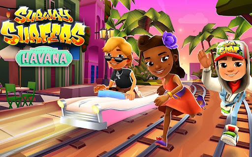 Subway Surfers Havana Game  from Chrome web store to be run with OffiDocs Chromium online