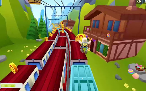 Subway Surfers Unblocked Game New Tab  from Chrome web store to be run with OffiDocs Chromium online
