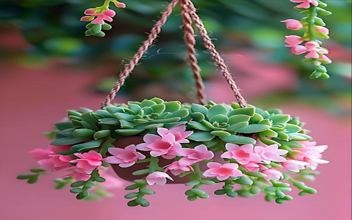 Succulent potted wallpaper  from Chrome web store to be run with OffiDocs Chromium online