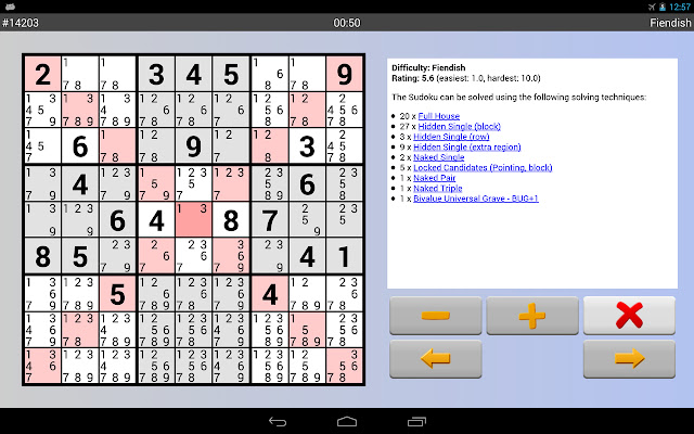Sudoku4ever Free  from Chrome web store to be run with OffiDocs Chromium online