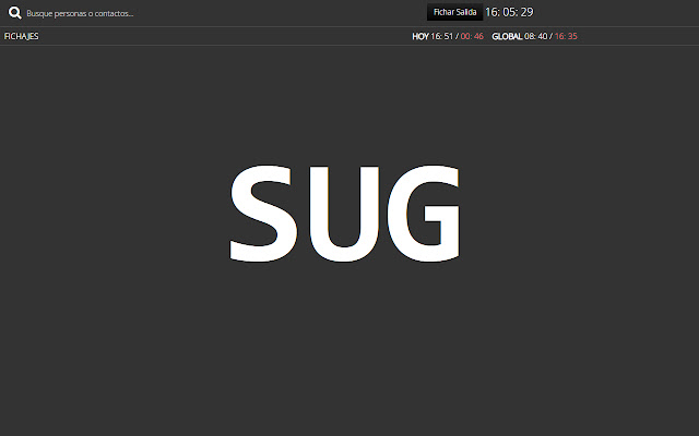 SUG Calculador de Horario de Salida  from Chrome web store to be run with OffiDocs Chromium online SUG Calculador de Horario de Salida  from Chrome web store to be run with OffiDocs Chromium online