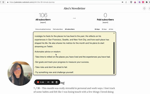 summarizooor  from Chrome web store to be run with OffiDocs Chromium online