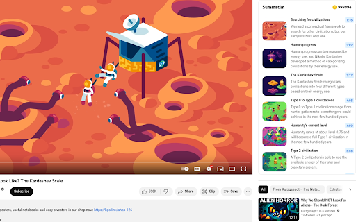 Summatim  from Chrome web store to be run with OffiDocs Chromium online