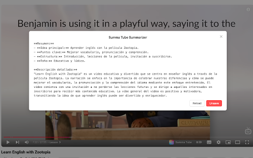 SummaTube: AI Driven Full Subtitles Summaries from Chrome web store to be run with OffiDocs Chromium online SummaTube: AI Driven Full Subtitles Summaries from Chrome web store to be run with OffiDocs Chromium online