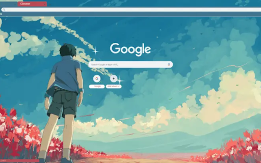 Summer Skies  from Chrome web store to be run with OffiDocs Chromium online