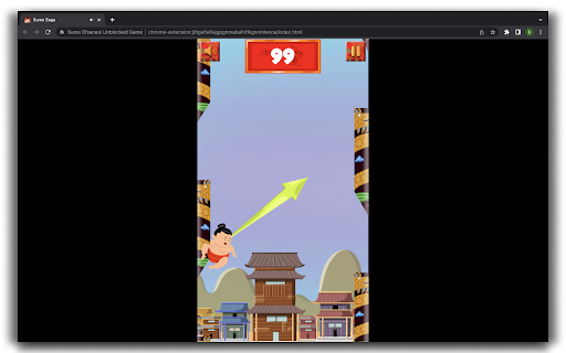 Sumo Saga HTML5 Game  from Chrome web store to be run with OffiDocs Chromium online