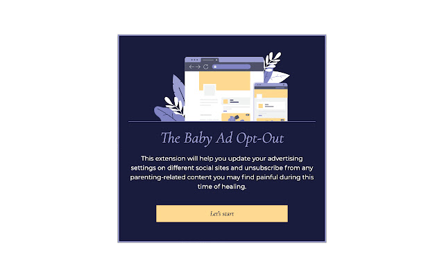 Sunnybrook Hospital Baby Ad Opt Out  from Chrome web store to be run with OffiDocs Chromium online