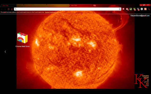 Sun Prominence  from Chrome web store to be run with OffiDocs Chromium online