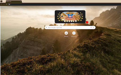 Sunrise Above Mountain  from Chrome web store to be run with OffiDocs Chromium online