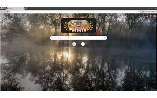 Sunrise Over Misty Lake  from Chrome web store to be run with OffiDocs Chromium online