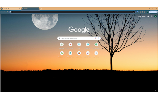 Sunset and chilling moon  from Chrome web store to be run with OffiDocs Chromium online