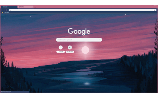 Sunset at River  from Chrome web store to be run with OffiDocs Chromium online