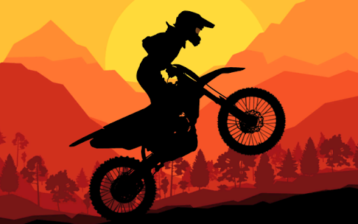 sunset bike racing  from Chrome web store to be run with OffiDocs Chromium online