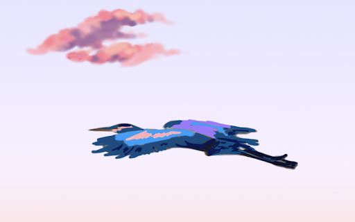 Sunset Birds !!  from Chrome web store to be run with OffiDocs Chromium online
