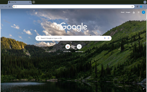 sunset mountains and forests  from Chrome web store to be run with OffiDocs Chromium online