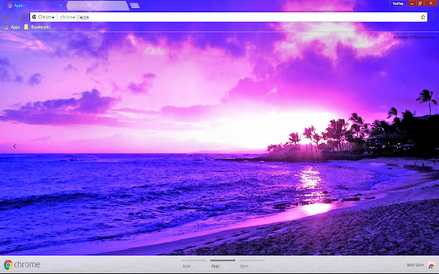 Sunset Tropical Twilight  from Chrome web store to be run with OffiDocs Chromium online