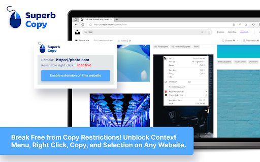 Superb Copy  from Chrome web store to be run with OffiDocs Chromium online