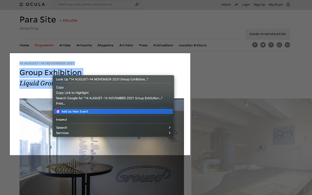 Super Calendar  from Chrome web store to be run with OffiDocs Chromium online