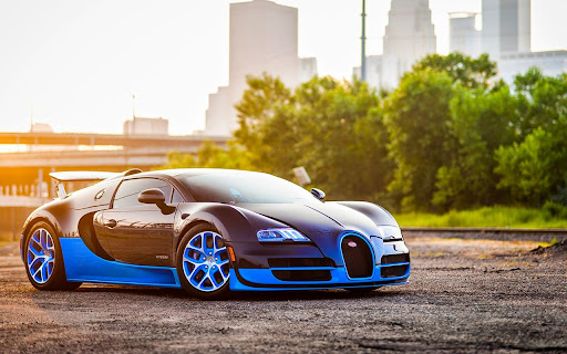 Supercar by the City at Sunset  from Chrome web store to be run with OffiDocs Chromium online