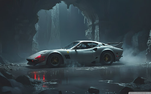 Supercar in the Cave  from Chrome web store to be run with OffiDocs Chromium online