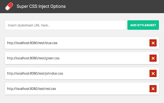 Super CSS Inject  from Chrome web store to be run with OffiDocs Chromium online