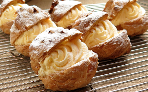 Super delicious cream puffs  from Chrome web store to be run with OffiDocs Chromium online