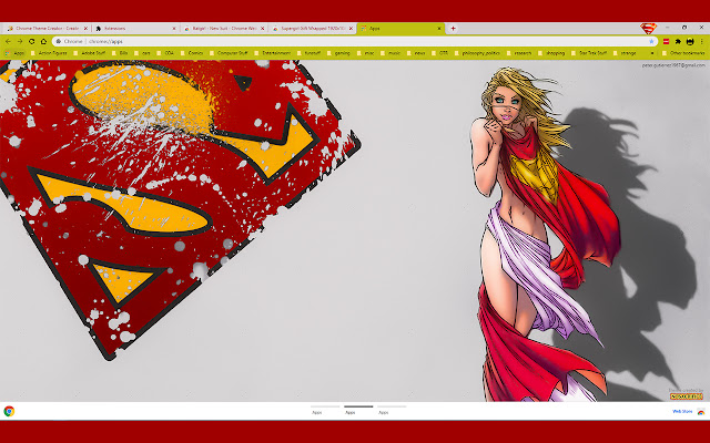 Supergirl Gift Wrapped 1920x1080  from Chrome web store to be run with OffiDocs Chromium online