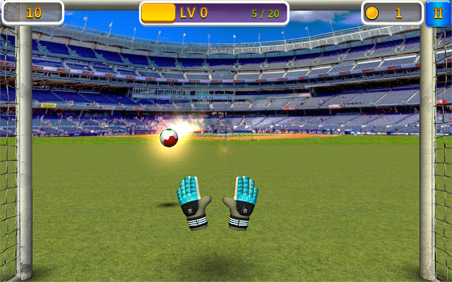 Super Goalkeeper  from Chrome web store to be run with OffiDocs Chromium online