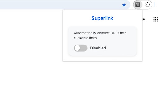 Superlink  from Chrome web store to be run with OffiDocs Chromium online