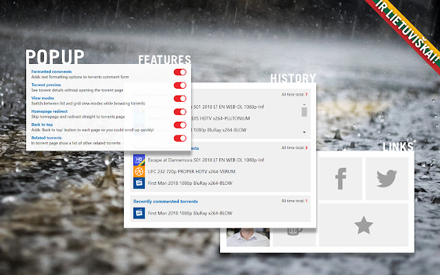Super Linkomanija  from Chrome web store to be run with OffiDocs Chromium online