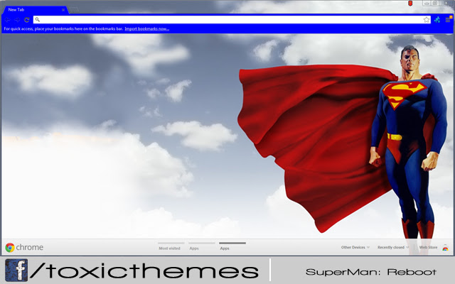 Superman Blue Reboot by toxic  from Chrome web store to be run with OffiDocs Chromium online