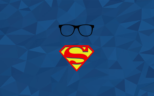 Superman Minimalist  from Chrome web store to be run with OffiDocs Chromium online