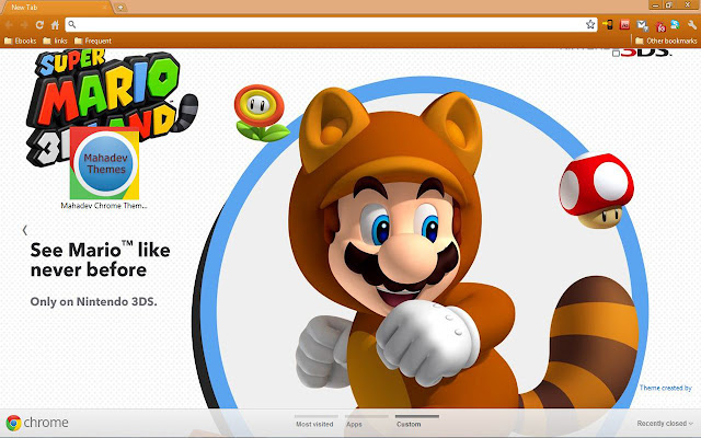Super Mario 3DS  from Chrome web store to be run with OffiDocs Chromium online