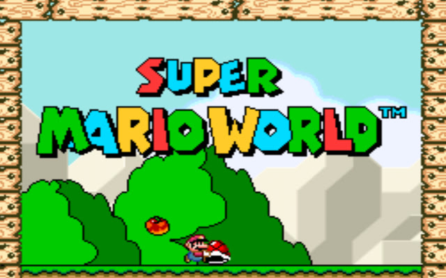 Super Mario World Super Nintendo Emulator  from Chrome web store to be run with OffiDocs Chromium online