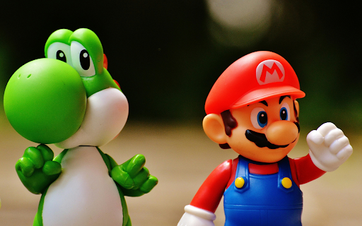 Super Mario  Yoshi Theme  from Chrome web store to be run with OffiDocs Chromium online