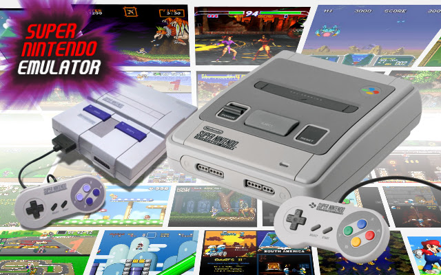 Emulator Super Nintendo ze sklepu internetowego Chrome do uruchomienia z OffiDocs Chromium online