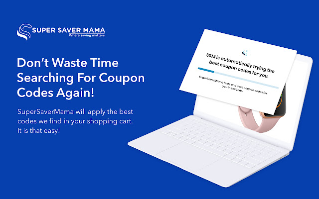 SuperSaverMama Automatic Coupon at Checkout  from Chrome web store to be run with OffiDocs Chromium online
