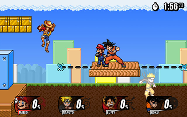 Super Smash Flash 2  from Chrome web store to be run with OffiDocs Chromium online
