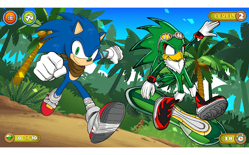 Super Sonic Hidden Diamonds  from Chrome web store to be run with OffiDocs Chromium online