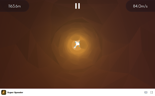 Super Speeder Game Navigate through kaleidoscopic 3D tunnels!  from Chrome web store to be run with OffiDocs Chromium online