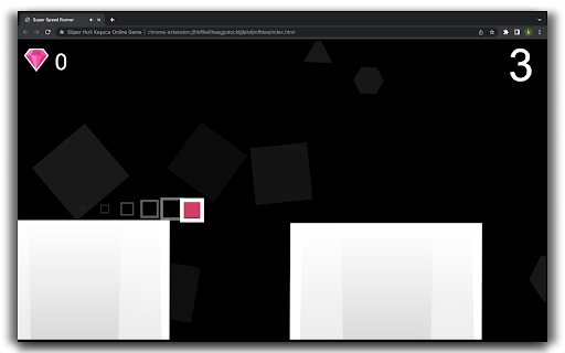 Super Speed Runner HTML5 Game  from Chrome web store to be run with OffiDocs Chromium online