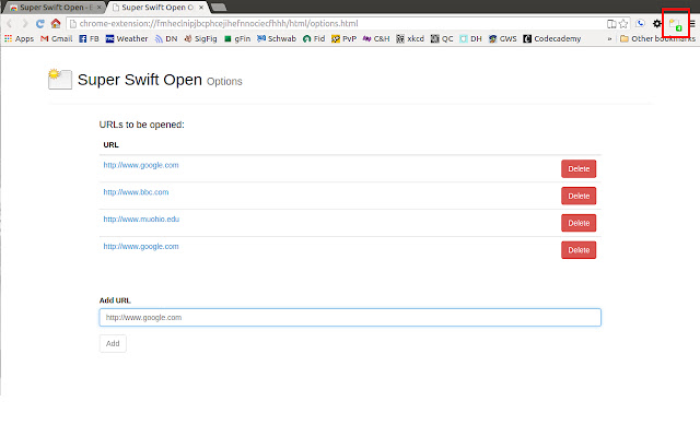 Super Swift Open  from Chrome web store to be run with OffiDocs Chromium online